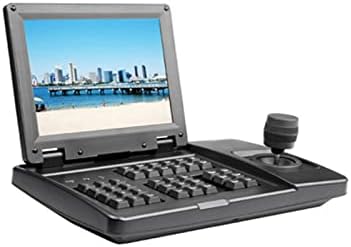 Man-hj Webcam Konferans Ekipmanları Kitleri 12X Zoom PTZ Kamera Yayın DVI SDI IP Kamera ile 8 inç LCD Rs232 RS485 Ptz Denetleyicisi