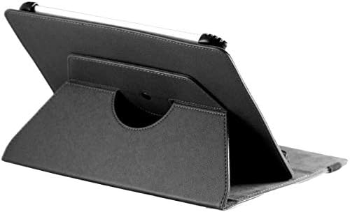 Navitech Siyah Kılıf ile 360 Dönme Standı & Stylus ile Uyumlu CHUWİ 10.1 İnç Hi10 GİTMEK Tablet