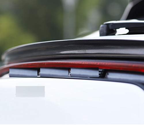 Eppar Yeni Koruyucu Orta Spoiler Porsche Macan 2018-2020 ile Uyumlu (Karbon Görünüm)