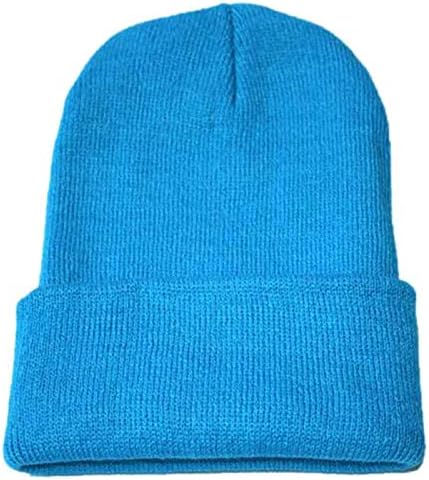 FUNEY Klasik Örme Beanie Unisex Kış Şapka, Akrilik İzle Soğuk Hava Şapkaları Erkekler ve Kadınlar için