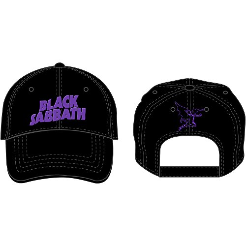 Rock Off Black Sabbath İşlemeli Logo Erkek Beyzbol Şapkası