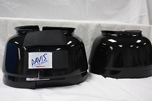 Davis Ltd.Şti. Çift Set 2 Siyah Kauçuk Taslak Boyutu 1 At Midilli Ağır Çekme On & Off Çan Çizmeler