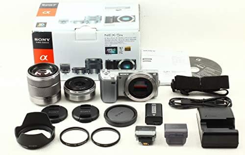Sony NEX5ND Kompakt Sistem Kamera Zoom Seti-Siyah (16,1 MP, SEL 18-55mm Lens) 3 inç LCD Ekran-Uluslararası Sürüm (Garanti Yok)