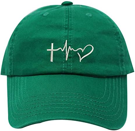 MÜREKKEP DİKİŞ İnanç, Umut, Aşk İşlemeli Logo Yapılandırılmamış Beyzbol Şapkaları-21 Renk
