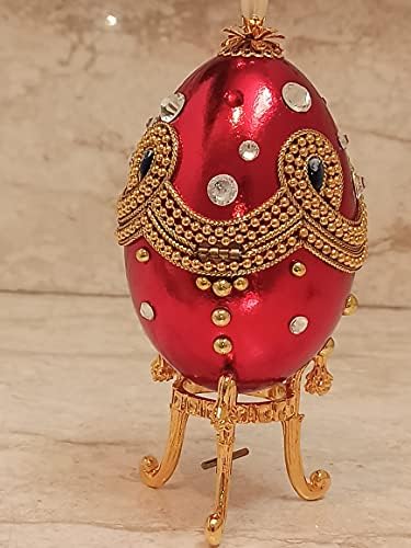 Antik Resim çerçevesi Faberge Yumurta Müzik Kutusu Tasarımcı Cameo Biblo Rus ONEOFAKİND hediye Kraliyet Faberge tarzı OYMA Gerçek