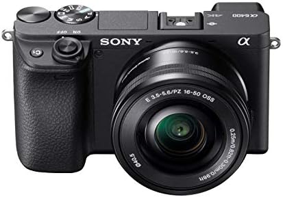 Sony Alpha a6400 Aynasız Fotoğraf Makinesi: Gerçek Zamanlı Göz Otomatik Odaklama, 4K Video, Flip Ekran ve 16-50mm Lensli Kompakt