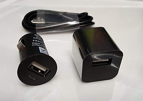 TCL 10 TabMax için ince Seyahat Araç ve Duvar Şarj Kiti Çalışır USB Tip-C Kablo içerir! (1.2A5. 5W)