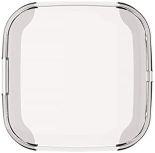 Neige Fitbit Versa 2 için Uyumlu Ekran Koruyucu Kılıf, 1 Paket Yumuşak Ultra-İnce Kristal ClearTPU Tampon Darbeye Anti-Scratch