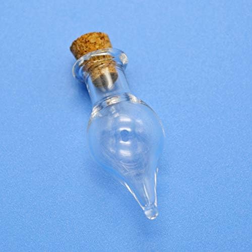 mantar Tıpalı 2ml Küçük Mini Cam Şişe Kavanozları.Dileğiyle şişe sürüklenen şişe düğün parti DIY Vb. (E-20 Adet)