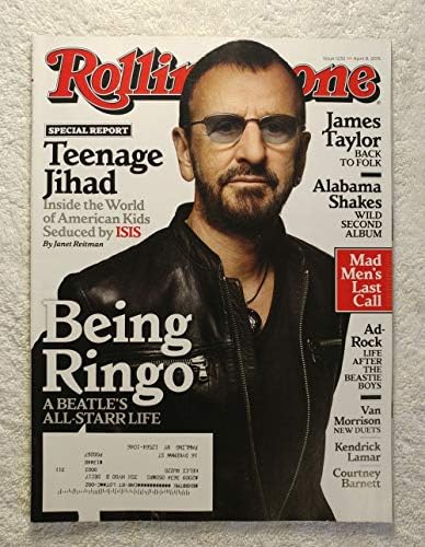 Ringo Starr-Ringo olmak-Bir Beatles All-Starr hayatı-Rolling Stone Dergisi - 1232-9 Nisan 2015