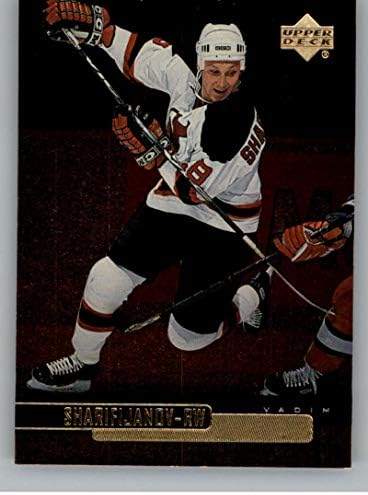 1999-00 Üst Güverte Altın Rezerv Resmi NHL Hokey Kartı 80 Vadim Sharifijanov New Jersey Şeytanlar