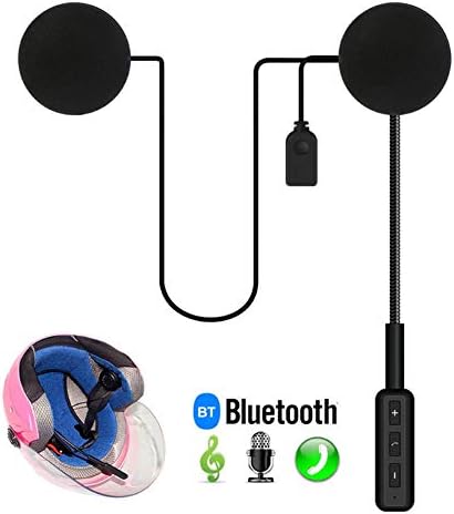 Heave Motosiklet Kaskı Bluetooth 5.0 Kulaklık, Motosiklet İnterkom Kulaklık, Eller Serbest Arama/Otomatik Yanıtlama için Kablosuz