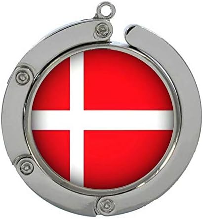 Güzel güzel kız Danimarka Bayrağı İşlevli Kanca, Kubbe Cam Kanca, Yaratıcı Bayrak Kanca, Patriot Hediye