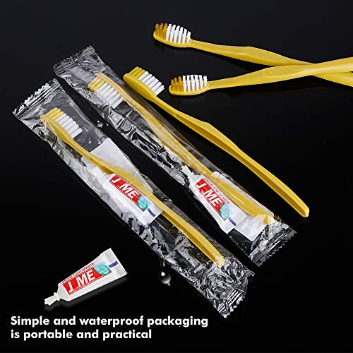 TIAS Tek Kullanımlık Diş Fırçaları 1 adet, Yumuşak Diş Fırçası Diş Macunu Diş Araçları Uygun Plastik Yıkama Gargara Misafirler