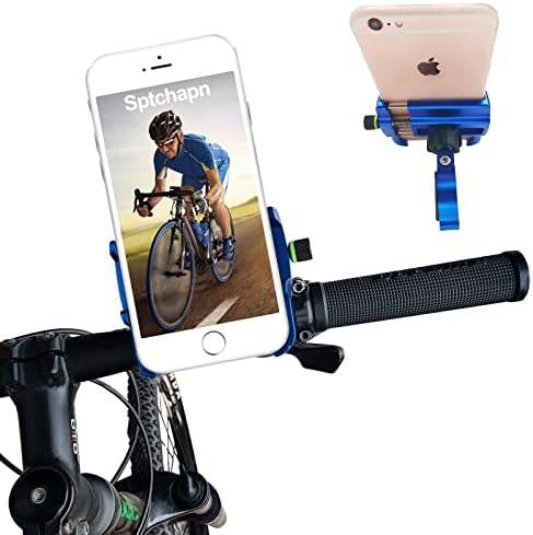 Sptchapn Bisiklet / Motosiklet Telefon Dağı, Alüminyum Bisiklet Telefon Holde Motosiklet Telefon Dağı Bisiklet Gidon Telefon