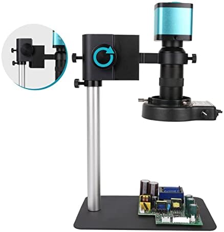48MP 4 K Dijital Video Monoküler Mikroskop Kamera HDMI USB Continus Zoom 130X C-Mount Lehimleme PCB Cep Telefonu Tamir Araçları