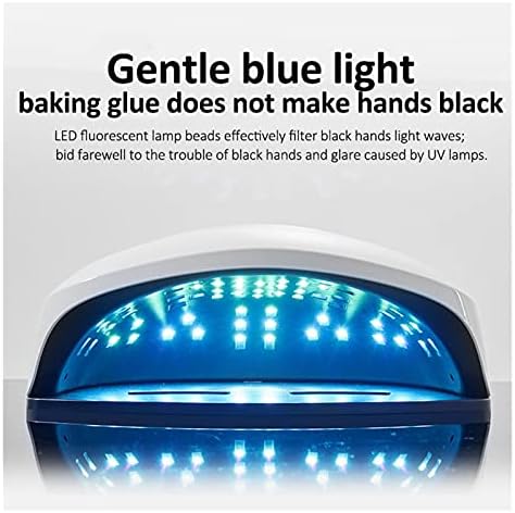 NEDEN-YUE UV LED Tırnak Lambası LED Tırnak Lambası Kurutucu için Tüm Jel Oje Lamba ile LCD ekran Dokunmatik Sensör 114 W / 150
