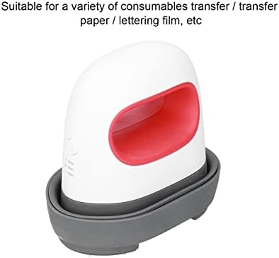 Shanrya şapka ısı basın, üç seviye sıcaklık kırmızı soğutma Aşağı taşınabilir ütü makinesi için ofis için ev(ABD düzenlemeleri)