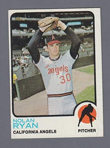 1973 Topps 220 Nolan Ryan California Melekler Beyzbol Kartı ESKİ Slabbed Beyzbol Kartları
