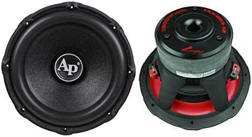 Audiopipe TXX-BD3-12 12 İnç Yüksek Performanslı 3600 Watt Maksimum Güç Çift 4 Ohm Ses Bobini Araç Ses Subwoofer'ları (2 Paket)
