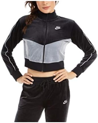 Nike Sportswear Heritage Siyah / Gri Bayan Ceketleri, ORTA