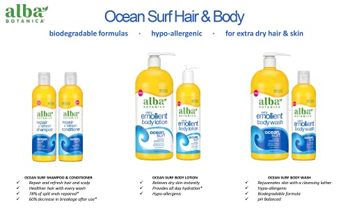 Alba Botanica Ocean Surf Çok Yumuşatıcı Banyo ve Duş Jeli, 12 floz