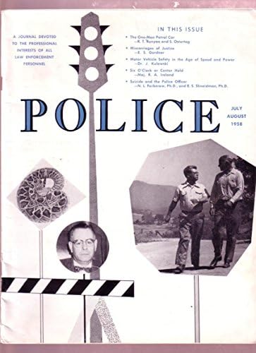 POLİS TEMMUZ 1958-KOLLUK KUVVETLERİ DERGİSİ-FOTOĞRAFLAR-VF