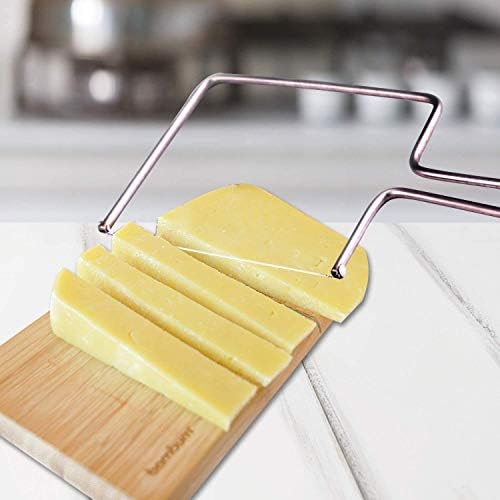 Peynir Dilimleyici Tel Kesici-mutfakta kek dilimleyici, paslanmaz Peynir Bıçakları Tel Dilimleyiciler-Yumuşak Sert Blok için