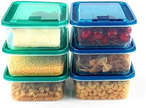 CHENCfanh Bento öğle yemeği kutusu 6 Gıda Konteyner Setleri, Plastik Saklama Kutuları, Buzdolabı Saklama Kutuları, Ekonomik Ambalaj,