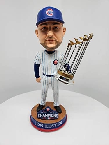 Jon Lester Chicago Cubs Dünya Serisi Şampiyonu Bobblehead MLB