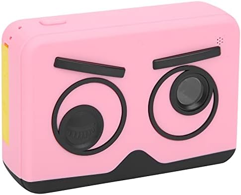Küçük Kamera, Video Kaydetmek için Fotoğraf Çekmek için IPS Ekran Mini 20MP Çocuk Kamerası(Pembe)