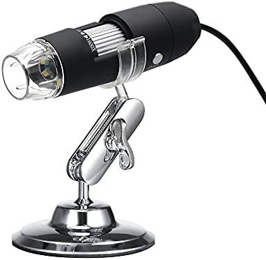 USB dijital yakınlaştırmalı mikroskop büyüteç OTG Fonksiyonu ile 8-led ışık Büyüteç 1600X Büyütme Standı ile PC Smartphone ile