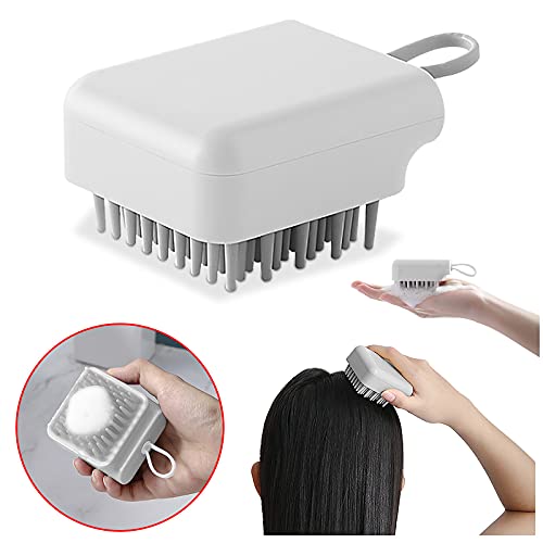 Silikon Kafa Derisi Masaj Şampuan Fırça Duş Saç Fırçası Kafa Scrubber kepek Fırçası Kadın Erkek veya Evcil Hayvanlar için