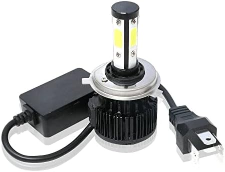 ZHUOMI 4 ADET H4 LED far ampul Kiti Canbus Yüksek Işın 6000 K, araba ışık kaynağı, IP68 Su geçirmez, süper Parlak Geleneksel