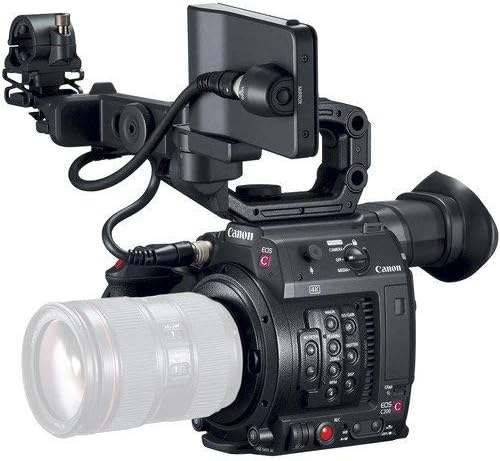 Canon EOS C200 Sinema Kamera 2215C002 & 24-70mm f/2.8 L II USM Lens ile Hafıza Kartı, Kılıf, Tripod, ve-Başlangıç Paketi