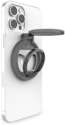 STM MagLoop - Manyetik 3'ü 1 Arada Aksesuar-iPhone Parmak Halkası, Kickstand ve Şişe Açacağı-Gri (stm-936-327-02)