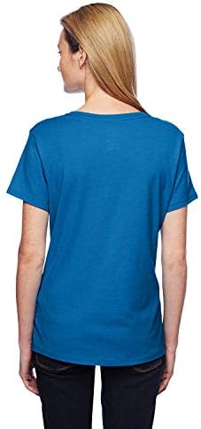 Hanes Kadın X-Temp V Yaka T-Shirt
