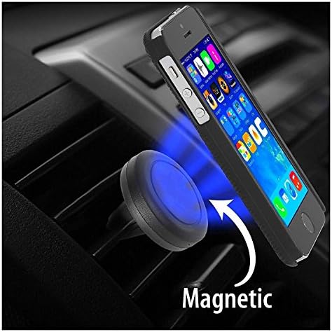 LG G7 ThinQ ve Benzer Boyuttaki Cep Telefonları için Cep Telefonu Manyetik Araç Tutucu Dash Tutucu